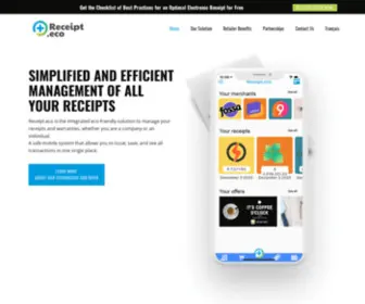 Receipt.eco(Simplified and efficient management of all your receipts) Screenshot