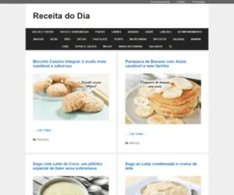 Receitadodia.com(Receita do Dia) Screenshot