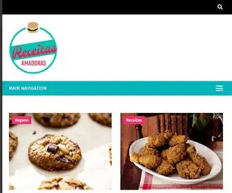 Receitasamadoras.com(Receitas Amadoras) Screenshot