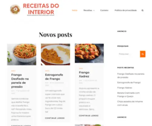 Receitasdointerior.com(A Casa da Crypto) Screenshot