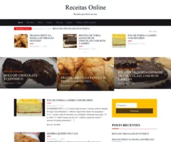 Receitasoncaseiras.online(Receitas Online) Screenshot