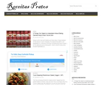 Receitaspratos.com(Receitas Pratos) Screenshot