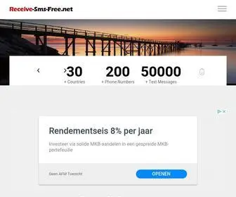 Receive-SMS-Free.net(Receive SMS online free) Screenshot