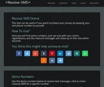 Receive-SMS.com(Receive SMS Online) Screenshot