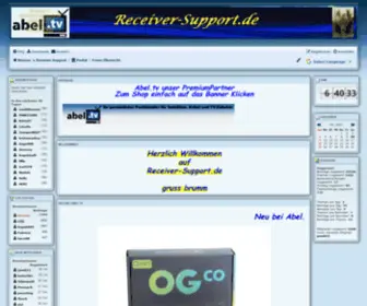 Receiver-Support.de(Portal) Screenshot