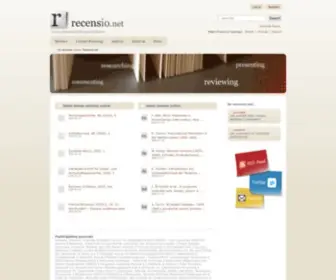 Recensio.net(Recensio) Screenshot