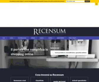 Recensionisulweb.com(Recensioni indipendenti) Screenshot