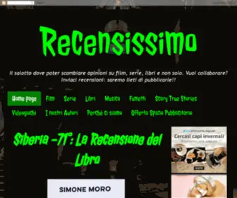 Recensissimo.com(Recensissimo) Screenshot