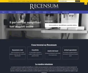 Recensum.it(Recensioni indipendenti) Screenshot