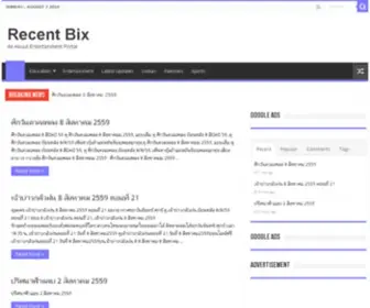 Recentbix.com(Mizoram result 7 dec 2014) Screenshot