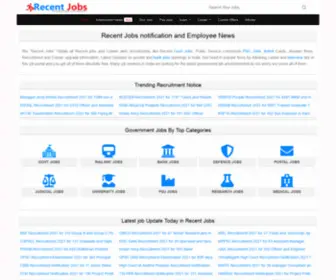 Recentjobs.in(Recent Jobs) Screenshot