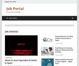 Recentjobx.com(Job Portal) Screenshot