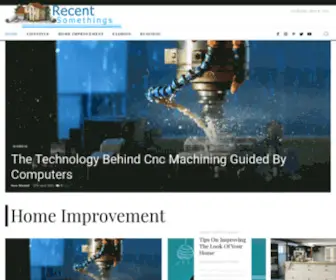 Recentsomethings.com(Home) Screenshot