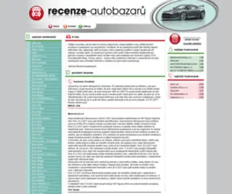 Recenze-Autobazaru.cz(O nás) Screenshot