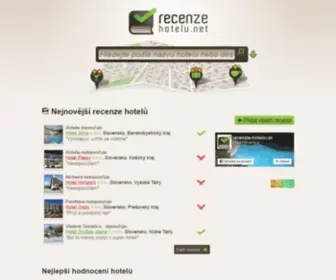 Recenze-Hotelu.net(Recenze hotelů) Screenshot