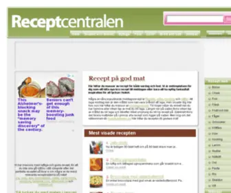 Receptcentralen.se(Fläskfile) Screenshot