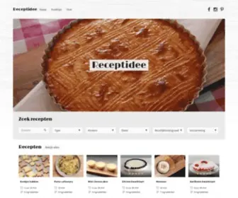 Receptidee.nl(Lekkere recepten & culinaire ideeën) Screenshot