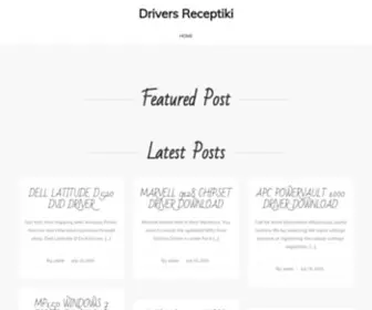 Receptiki.pro(Drivers Receptiki) Screenshot
