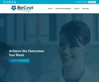 Receptrx.com(Specialty Pharmacy) Screenshot