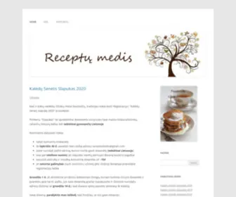 Receptumedis.lt(Recept) Screenshot