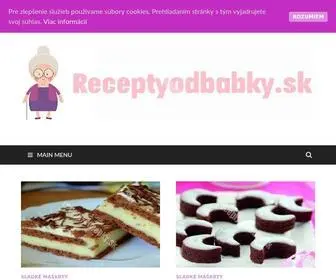 Receptyodbabky.sk(Recepty od babky) Screenshot