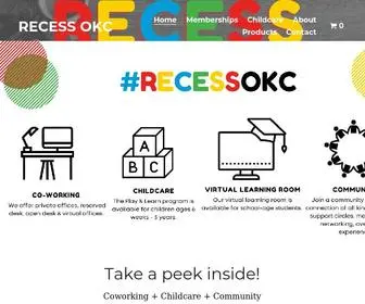 Recessokc.com(Recess OKC) Screenshot