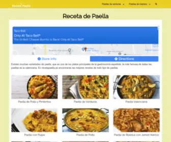 Recetapaella.es(Recetapaella) Screenshot