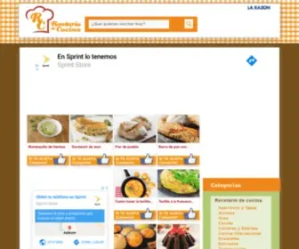 Recetario-Cocina.com(Recetario de Cocina) Screenshot