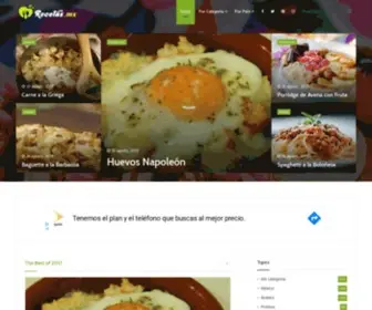 Recetas.mx(Deliciosas) Screenshot