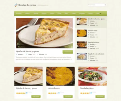 Recetascocinar.org(Recetas de cocina gratis) Screenshot