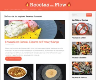 Recetasconflow.com(RECETAS con FLOW) Screenshot