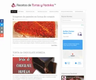 Recetasdetortasypasteles.com(Recetas de Tortas y Pasteles) Screenshot