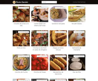 Recetasespeciales.com(Recetas Especiales) Screenshot