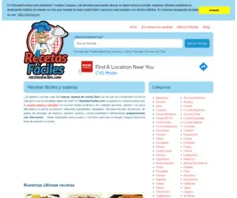 Recetasfaciles.com(Recetas fáciles) Screenshot
