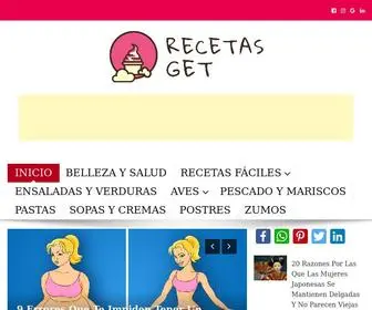 Recetasget.com(Recetas Get) Screenshot