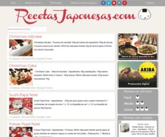 Recetasjaponesas.com(Japón) Screenshot