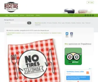 Recetasonline.com(Inicio) Screenshot