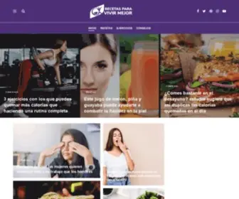 Recetasparaadelgazar.com(Dietas saludables) Screenshot