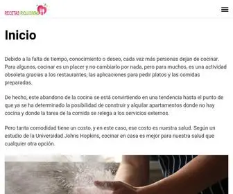 Recetasriquisimas.com(Inicio) Screenshot