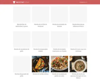 Recetastoday.com(Recetas Today) Screenshot