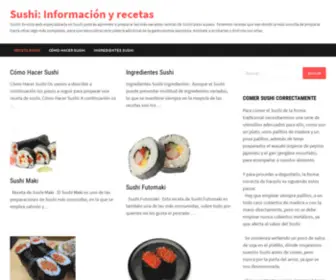 Recetasushi.net(Recetasushi) Screenshot