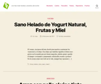 Recetasycocina.cl(Recetas y Cocina) Screenshot
