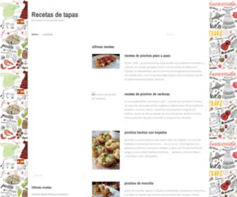 Recetasytapas.com(Recetas y Tapas) Screenshot