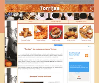 Recetatorrijas.com(Receta Torrijas) Screenshot