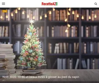 Recetteaz.com(Acceuil) Screenshot