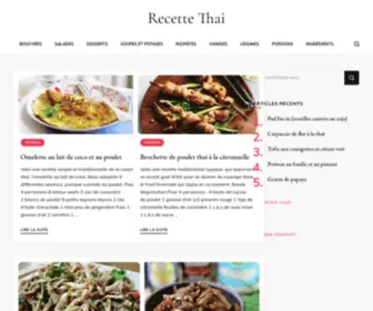 Recettes-Thai.fr(Recettes) Screenshot