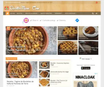 Recettesmaroc.com(Recettes Maroc) Screenshot