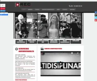 RecFilmaciones.cl(Videos corporativos) Screenshot