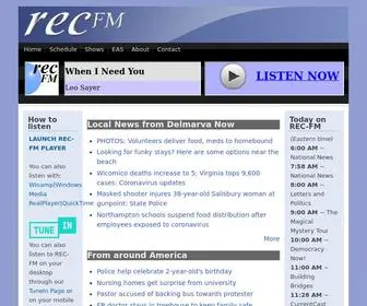 RecFm.org(REC-FM) Screenshot