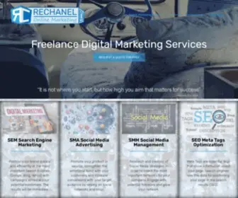 Rechanel.com(Freelance Digital Marketing Services) Screenshot